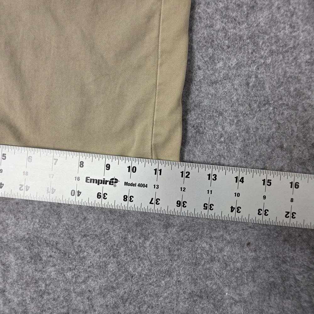 Vintage Edwin International Jeans 32x30 Khaki Tan Beige Pants Wide Leg Y2K 90s
